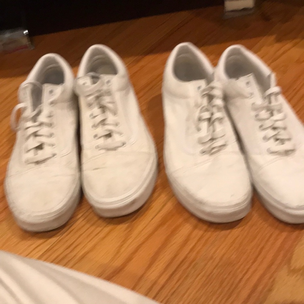 White sneaker bundle